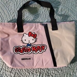 Hello Kitty Pink and Cream Tote Lunch Bag